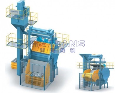 HBC系列間歇擺床式拋丸機